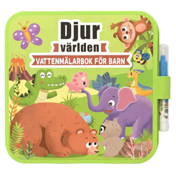 PH Montessori Vattenmålarbok - Undvik kladd och farliga färgämnen