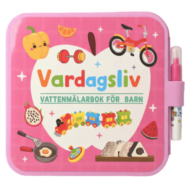 PH Montessori Vattenmålarbok - Undvik kladd och farliga färgämnen